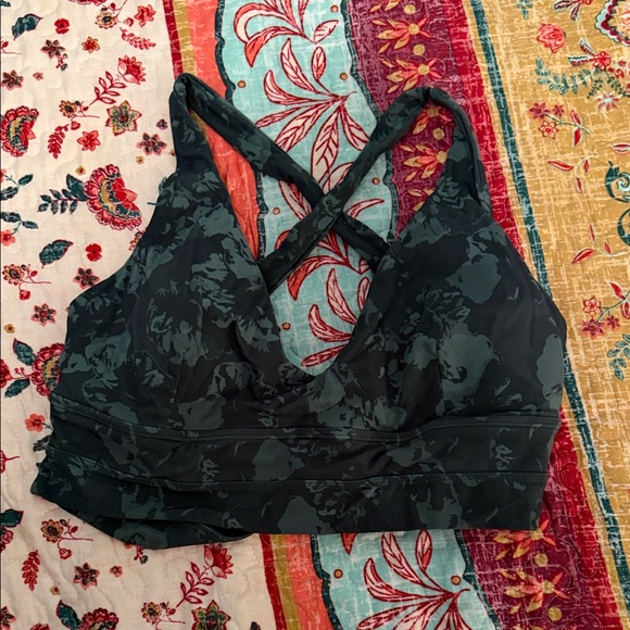 Buffbunny Collection Other - BuffBunny Dark Floral Sports Bra